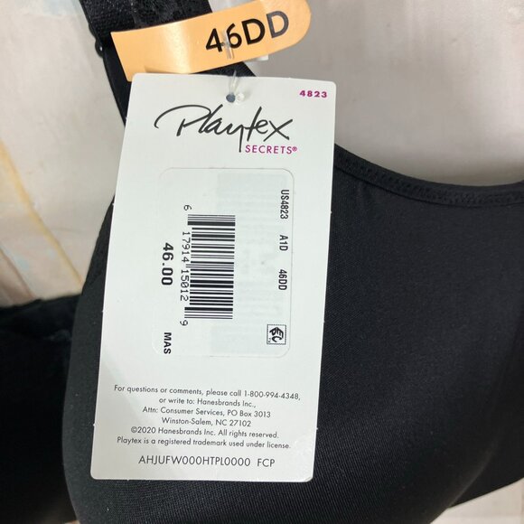 PLAYTEX SECRETS ALL OVER SMOOTHING WIREFREE SIZE 38DDD STYLE 4707 NEW/TAG - Picture 5 of 7